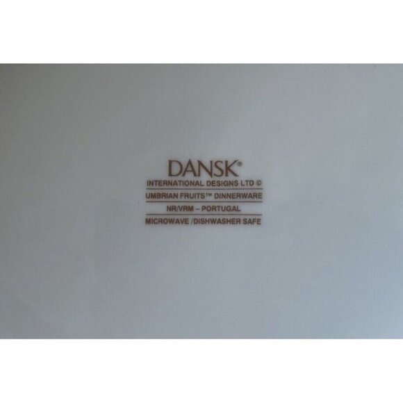 Dansk Umbrian Fruits Pasta Serving Bowl 11.5” Round - Picture 4 of 4